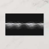 Simple Black Grey White Plain Visitekaartje (Achterkant)
