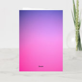 Simple Black Heart Elegant Photo Valentijn Kaart (Achterkant)