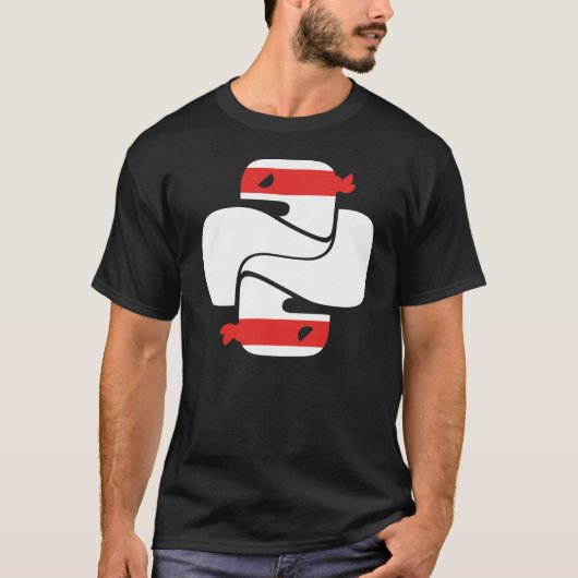 Simple Black Ninja T-shirt (Voorkant)