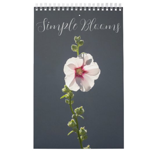 Simple Blooms bloemenfotografie collectie Kalender (Hoes)