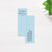 Simple Blue Black Multiple Earring Display Kaart (Bureau)