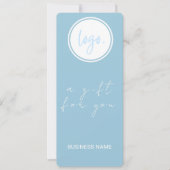 SIMPLE BLUE BUSINESS LOGO COMPANY CADEAUBON (Voorkant)