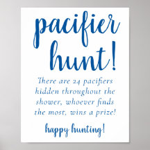 Simple Blue Pacifier Hunt | Cerulean Douche Spel