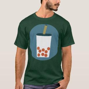 Simple Boba Tea-pictogram T-shirt
