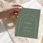 Simple Boho Arch Sage Green Wedding Save The Date<br><div class="desc">Deze eenvoudige Boho Arch Sage Green Wedding Save the Date-ontwerp biedt een gesofisticeerd gedempt palet van neutraal ivoor dat is gekoppeld aan een prachtige mix en opties voor roestterracotta, sage green en plum. De onderverklaarde elegantie van eenvoudige typografie en zachte bogen creëer een verzachtend en gepolijst estheticum met een klassieke,...</div>