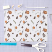 Simple Boho Driving Oranje Waterverf Kerstmis Tissuepapier (Craft)