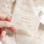 Simple Boho Ivory Wedding Website Informatiekaartje<br><div class="desc">Deze Simple Boho Ivory Wedding Website Enclosure Kaart is voorzien van een geavanceerd gedempt palet van neutraal ivoor, gekoppeld aan prachtige mix en opties voor roestterracotta, sage green en plum. De onderverklaarde elegantie van eenvoudige typografie en zachte bogen creëer een verzachtend en gepolijst estheticum met een klassieke, minimalistische stijl. De...</div>