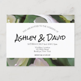 Simple Boho Script Wedding Briefkaart