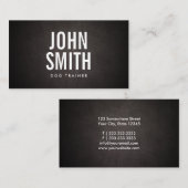 Simple Bold Text Dog Training Visitekaartje (Voorkant / Achterkant)