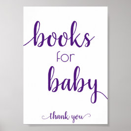 Simple Books for Baby | The Purple Book Dropoff Poster