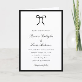 Simple Bow Classic Wedding