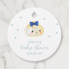 Simple Boy Little Dumpling Baby shower Bedankjes Labels