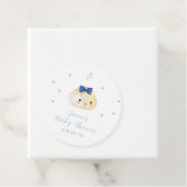 Simple Boy Little Dumpling Baby shower Bedankjes Labels (In situ)