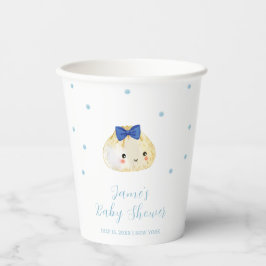 Simple Boy Little Dumpling Baby shower Papieren Bekers