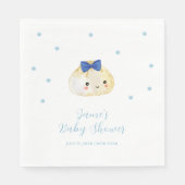 Simple Boy Little Dumpling Baby shower Servet (Voorkant)