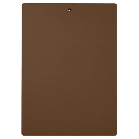 Simple Brown Authority® Klembord (Achterkant)