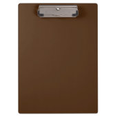 Simple Brown Authority® Klembord (Voorkant)
