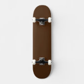 Simple Brown Authority® Persoonlijk Skateboard (Voorkant)