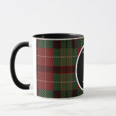 SImple buffalo plaid monogram Mok (Links)
