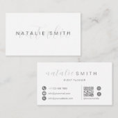 Simple Business Card-template Visitekaartje (Voorkant / Achterkant)
