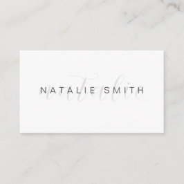 Simple Business Card-template Visitekaartje