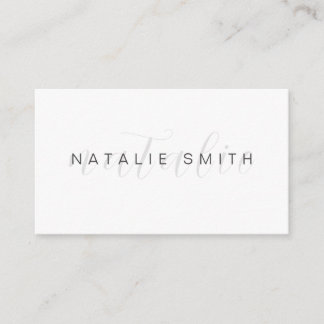 Simple Business Card-template Visitekaartje