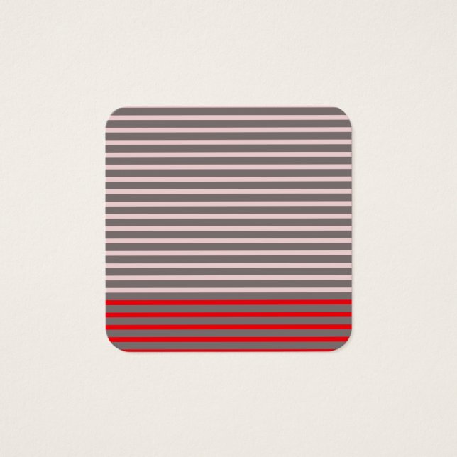 Simple business card vierkante visitekaartjes (Voorkant)