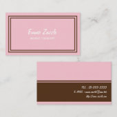 Simple business card visitekaartje (Voorkant / Achterkant)