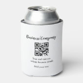 Simple business company website QR add nam Blikjeskoeler (Blikje Voorkant)