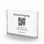 Simple business company website QR add nam Fotoblokken (Rechts)