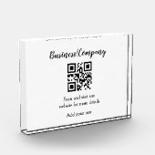 Simple business company website QR add nam Fotoblokken (Links)