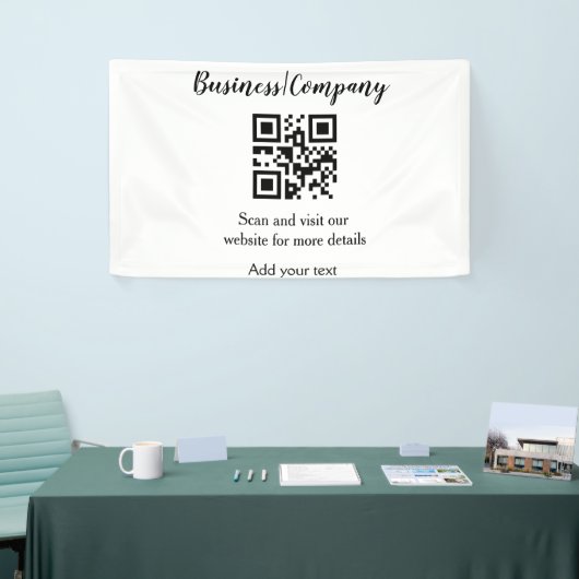 Simple business company website QR add nam Spandoek (Beurs)
