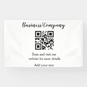 Simple business company website QR add nam Spandoek