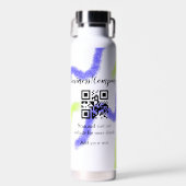 Simple business company website QR add nam Waterfles (Voorkant)