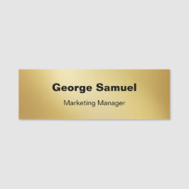 Simple Business Employee Classic Name Tag