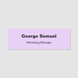 Simple Business Employee Classic Name Tag