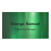 Simple Business Employee Name Tag (Voorkant)
