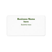 Simple Business jouw namen toevoegen Tekst Q R Cod