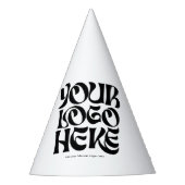 Simple Business Logo and Text Funny Feesthoedjes (Voorkant)