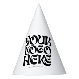 Simple Business Logo and Text Funny Feesthoedjes