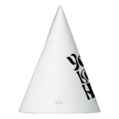 Simple Business Logo and Text Funny Feesthoedjes (Links)