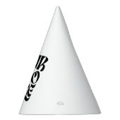 Simple Business Logo and Text Funny Feesthoedjes (Rechts)