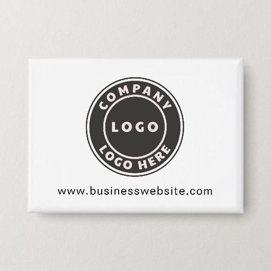 Simple Business Logo and Website Custom Button (Voorkant)