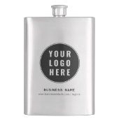 Simple Business Logo and Website Custom Flacon (Voorkant)