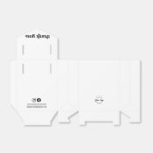 Simple Business logo Bedankt Aangepaste website Bedankdoosjes (Uitgevouwen)