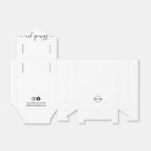 Simple Business logo Bedankt Script website Bedankdoosjes (Uitgevouwen)