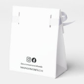 Simple Business logo Bedankt Script website Bedankdoosjes (Achterkant)