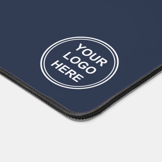 Simple Business Logo Blue Bureaumat (Hoek)