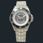 Simple Business Logo Employee Staff Swag Horloge<br><div class="desc">Add your company logo and brand identity to this watch by clicking the "Personalize" button above. These brand-able watches can advertise your business as employees use them and double as a corporate swag. Available in other colors and sizes. No minimum order quantity and no setup fee. Order as many or...</div>