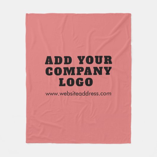 Simple Business Logo Hotel and Guest House Fleece Deken (Voorkant)